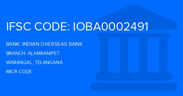 Indian Overseas Bank (IOB) Alamkanipet Branch IFSC Code