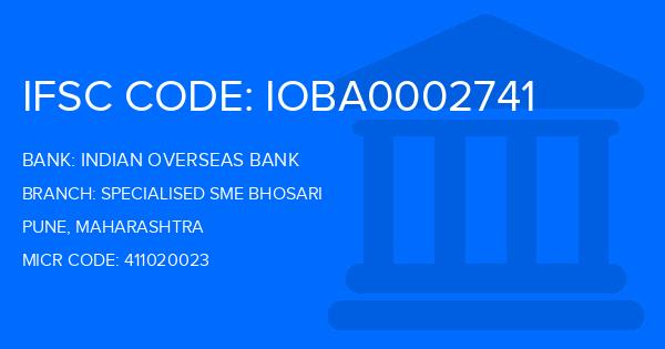 Indian Overseas Bank (IOB) Specialised Sme Bhosari Branch IFSC Code