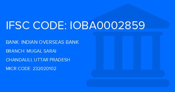 Indian Overseas Bank (IOB) Mugal Sarai Branch IFSC Code