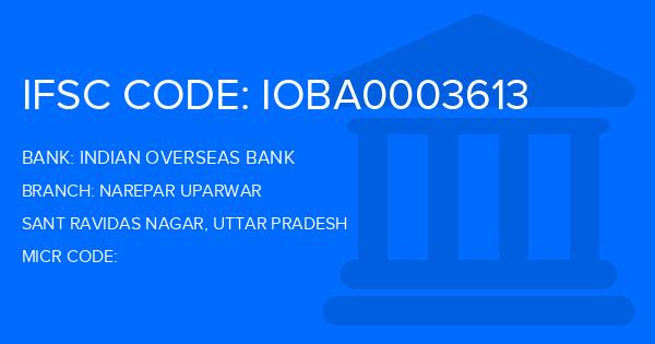 Indian Overseas Bank (IOB) Narepar Uparwar Branch IFSC Code