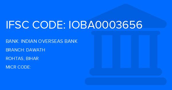 Indian Overseas Bank (IOB) Dawath Branch IFSC Code