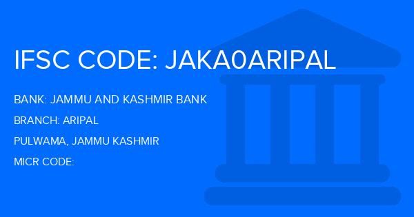 Jammu And Kashmir Bank Aripal Branch IFSC Code