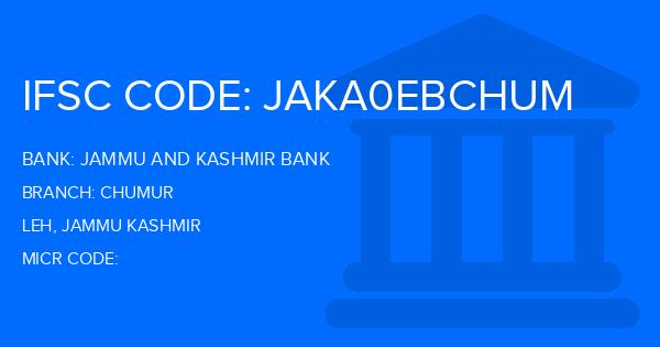 Jammu And Kashmir Bank Chumur Branch IFSC Code