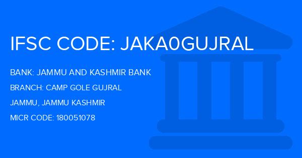 Jammu And Kashmir Bank Camp Gole Gujral Branch IFSC Code