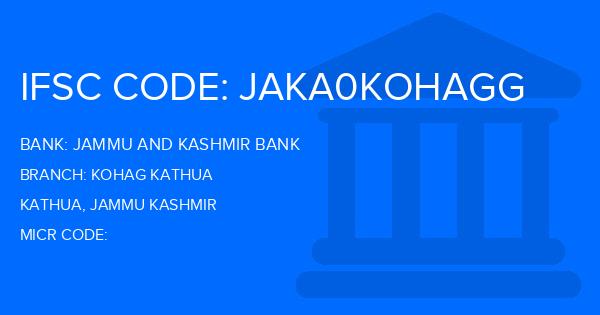 Jammu And Kashmir Bank Kohag Kathua Branch IFSC Code
