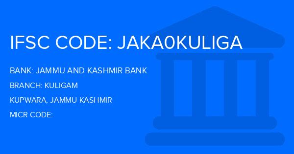 Jammu And Kashmir Bank Kuligam Branch IFSC Code