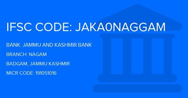 Jammu And Kashmir Bank Nagam Branch IFSC Code