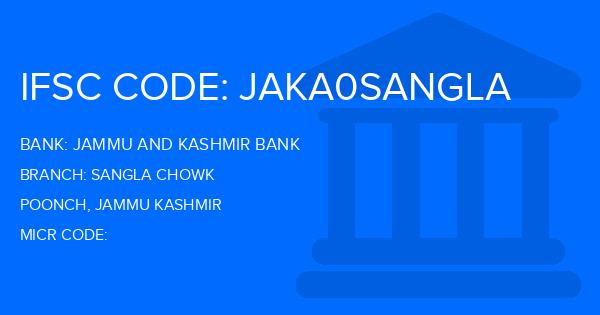 Jammu And Kashmir Bank Sangla Chowk Branch IFSC Code