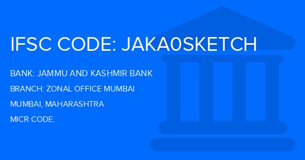 Jammu And Kashmir Bank Zonal Office Mumbai Branch IFSC Code