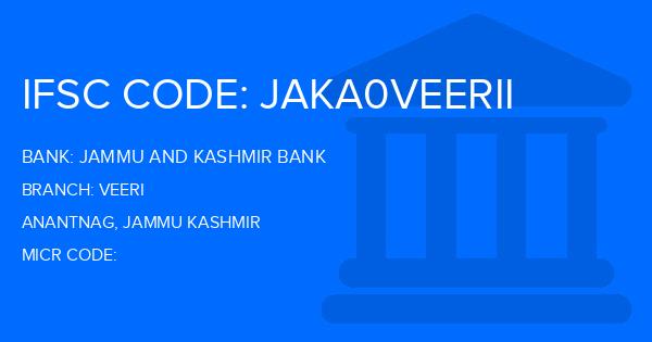 Jammu And Kashmir Bank Veeri Branch IFSC Code