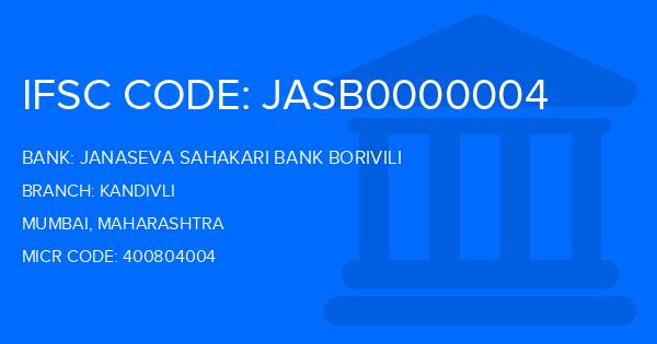 Janaseva Sahakari Bank Borivili Kandivli Branch IFSC Code