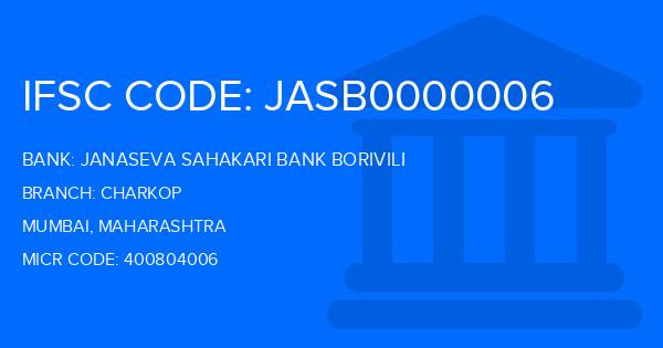 Janaseva Sahakari Bank Borivili Charkop Branch IFSC Code