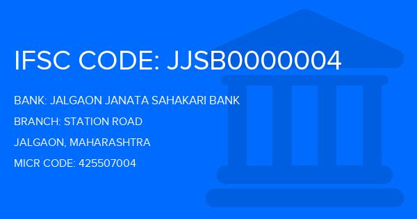 Jalgaon Janata Sahakari Bank Station Road Branch IFSC Code