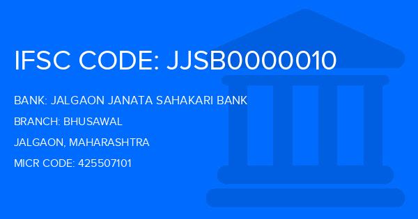 Jalgaon Janata Sahakari Bank Bhusawal Branch IFSC Code