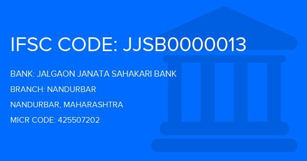 Jalgaon Janata Sahakari Bank Nandurbar Branch IFSC Code