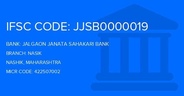 Jalgaon Janata Sahakari Bank Nasik Branch IFSC Code