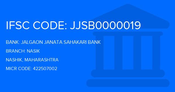 Jalgaon Janata Sahakari Bank Nasik Branch IFSC Code