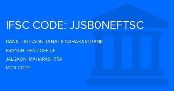 Jalgaon Janata Sahakari Bank Head Office Branch IFSC Code