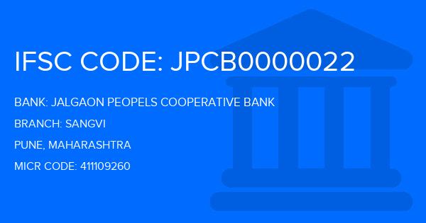 Jalgaon Peopels Cooperative Bank Sangvi Branch IFSC Code