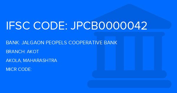 Jalgaon Peopels Cooperative Bank Akot Branch IFSC Code