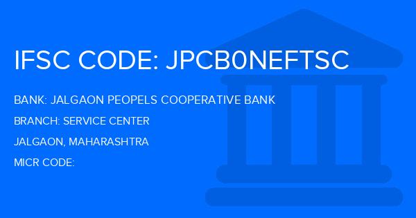 Jalgaon Peopels Cooperative Bank Service Center Branch IFSC Code