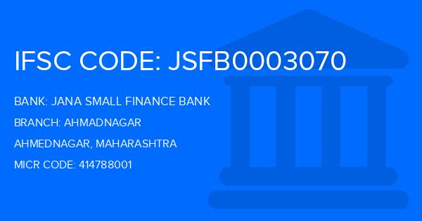 Jana Small Finance Bank Ahmadnagar Branch IFSC Code