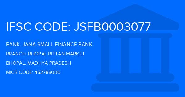 Jana Small Finance Bank Bhopal Bittan Market Branch IFSC Code