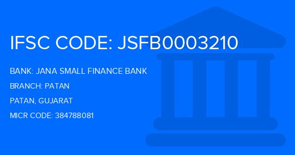 Jana Small Finance Bank Patan Branch IFSC Code