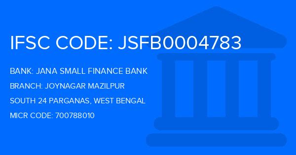 Jana Small Finance Bank Joynagar Mazilpur Branch IFSC Code