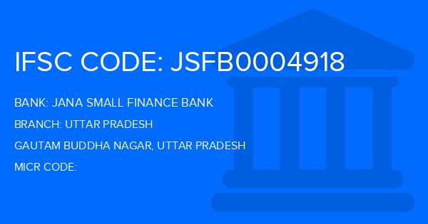 Jana Small Finance Bank Uttar Pradesh Branch IFSC Code