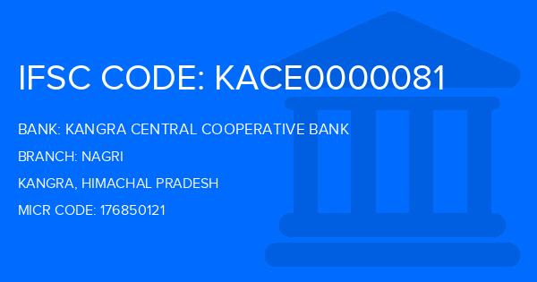 Kangra Central Cooperative Bank (KCCB) Nagri Branch IFSC Code