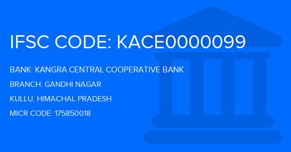 Kangra Central Cooperative Bank (KCCB) Gandhi Nagar Branch IFSC Code