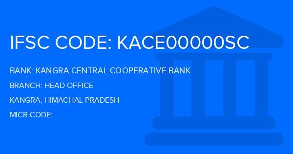 Kangra Central Cooperative Bank (KCCB) Head Office Branch IFSC Code