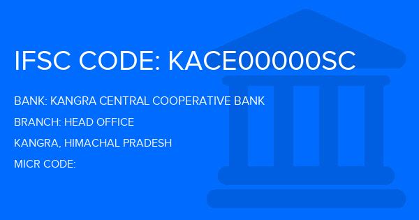 Kangra Central Cooperative Bank (KCCB) Head Office Branch IFSC Code