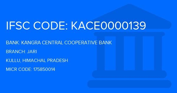 Kangra Central Cooperative Bank (KCCB) Jari Branch IFSC Code