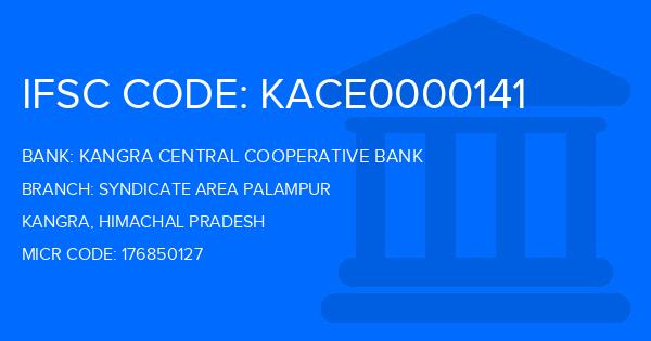 Kangra Central Cooperative Bank (KCCB) Syndicate Area Palampur Branch IFSC Code