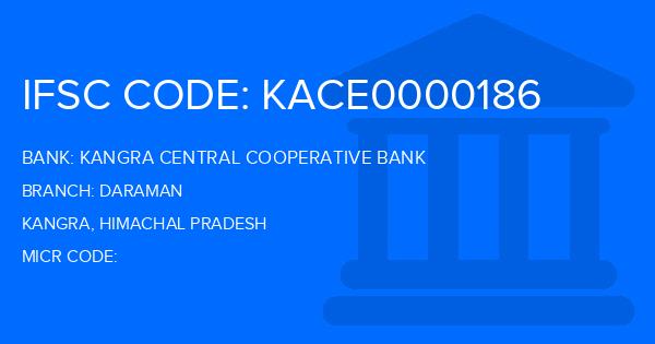 Kangra Central Cooperative Bank (KCCB) Daraman Branch IFSC Code