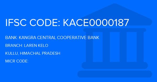 Kangra Central Cooperative Bank (KCCB) Laren Kelo Branch IFSC Code