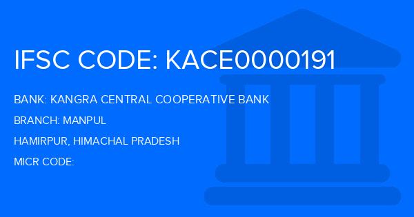 Kangra Central Cooperative Bank (KCCB) Manpul Branch IFSC Code