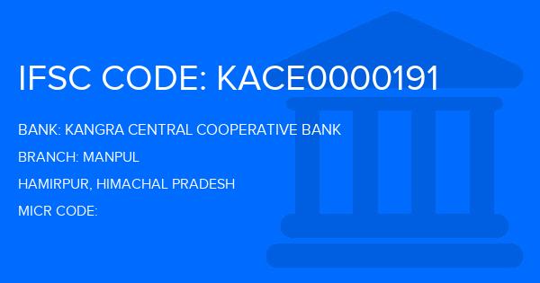 Kangra Central Cooperative Bank (KCCB) Manpul Branch IFSC Code