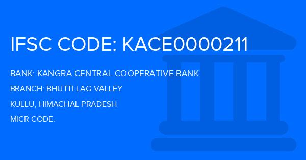 Kangra Central Cooperative Bank (KCCB) Bhutti Lag Valley Branch IFSC Code