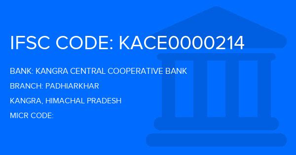 Kangra Central Cooperative Bank (KCCB) Padhiarkhar Branch IFSC Code