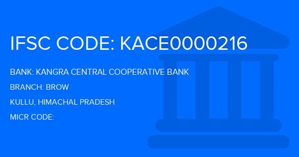 Kangra Central Cooperative Bank (KCCB) Brow Branch IFSC Code