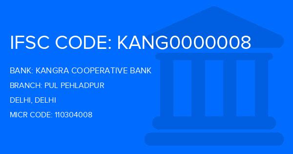 Kangra Cooperative Bank Pul Pehladpur Branch IFSC Code