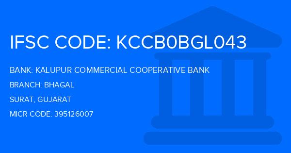 Kalupur Commercial Cooperative Bank Bhagal Branch IFSC Code