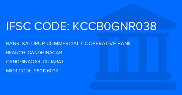 Kalupur Commercial Cooperative Bank Gandhinagar Branch IFSC Code