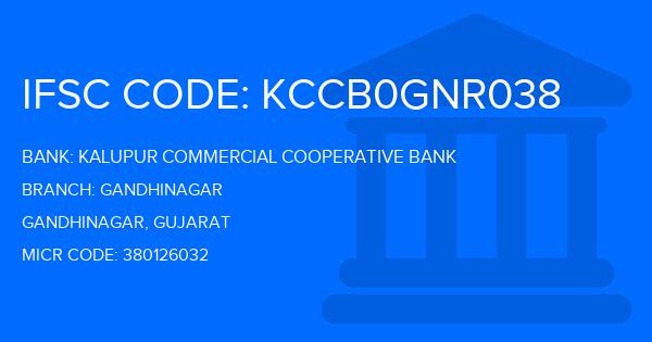 Kalupur Commercial Cooperative Bank Gandhinagar Branch IFSC Code