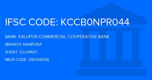 Kalupur Commercial Cooperative Bank Nanpura Branch IFSC Code