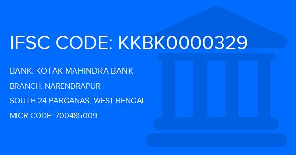 Kotak Mahindra Bank (KMB) Narendrapur Branch IFSC Code
