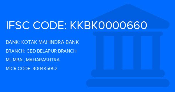 Kotak Mahindra Bank (KMB) Cbd Belapur Branch